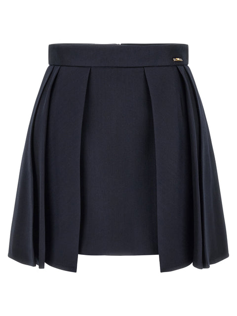 Elisabetta Franchi Fresh Wool Skirt