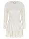 Elisabetta Franchi Knitted Pleated Dress