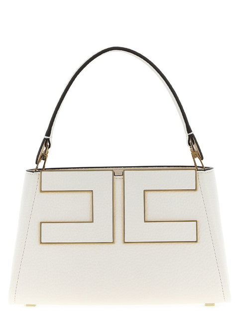 Elisabetta Franchi Maxi Logo Handbag