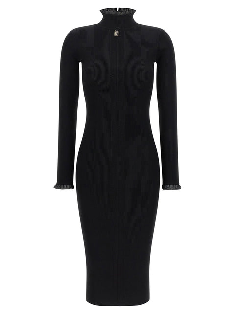 Elisabetta Franchi Ribbed Knit Dress