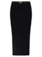Elisabetta Franchi Ribbed Knit Skirt