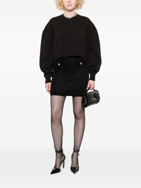 Elisabetta Franchi Wool knitted skirt