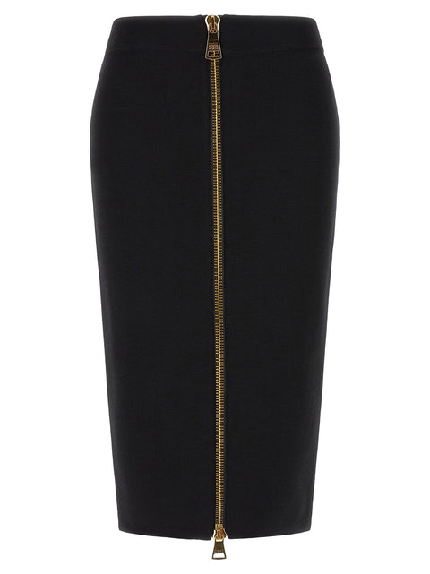 Elisabetta Franchi Zip Skirt