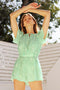 Embroidered Floral Short-Sleeve Romper-Romper-Endless Blu-S-SAGE-Urbanheer