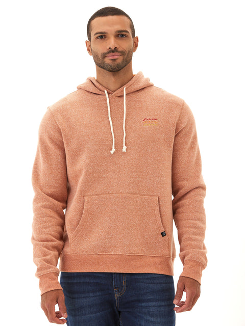 Embroidered Triblend Fleece Hoodie