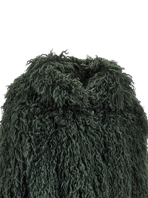 Emporio Armani Coats GREEN