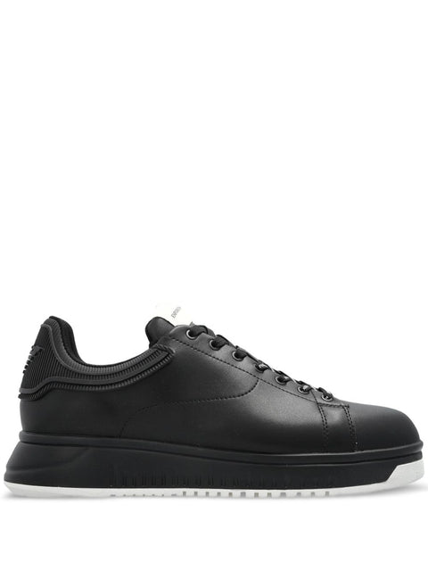 Emporio Armani Leather Sneakers