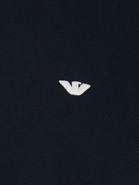Emporio Armani Logo cotton polo shirt
