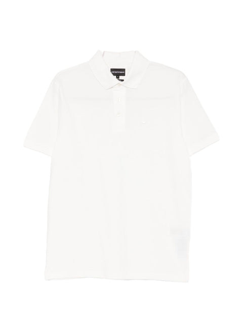 Emporio Armani Logo cotton polo shirt