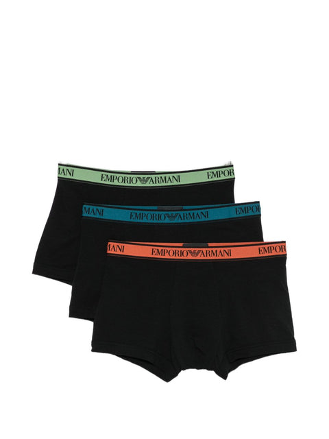 Emporio Armani Logo trunk briefs - 3pack