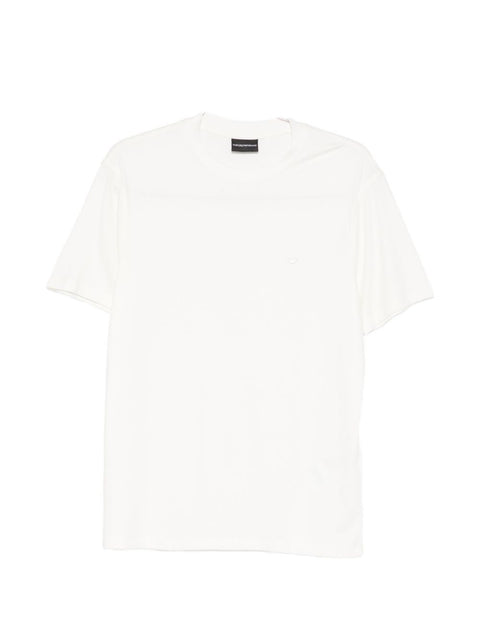 Emporio Armani Modal and silk blend t-shirt