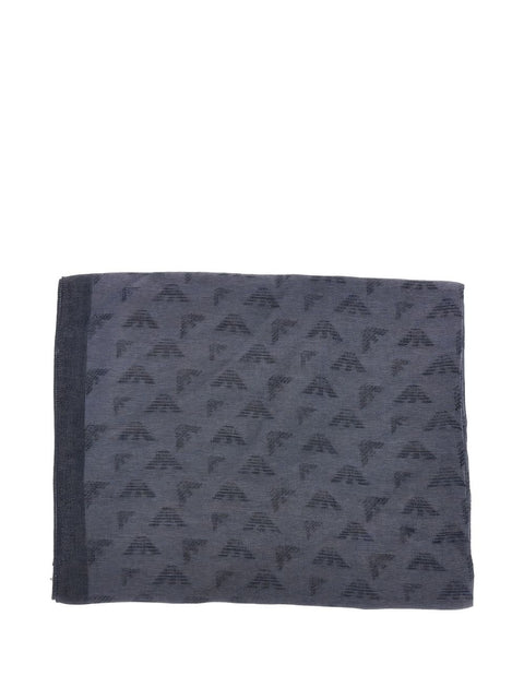 Emporio Armani Scarfs NAVY