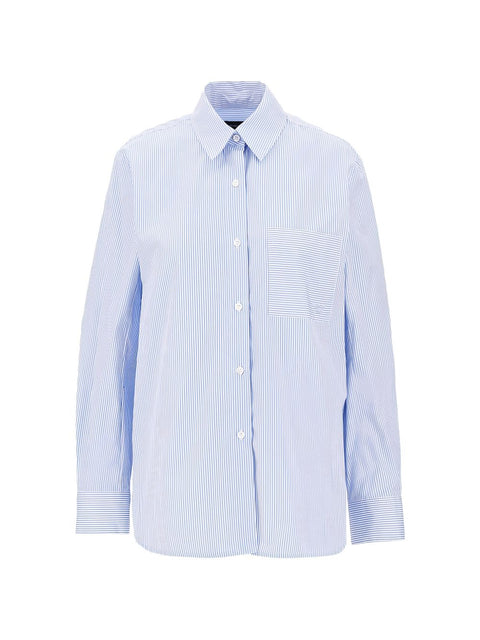 Emporio Armani Shirts LIGHT BLUE