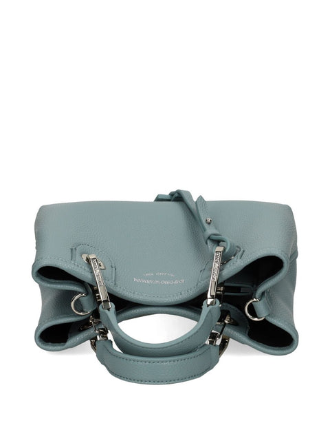 Emporio Armani Small Myea Shopper Bag With Deer Print