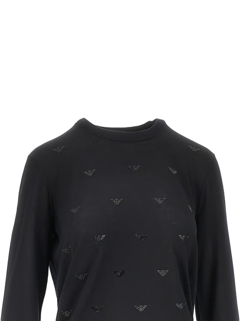Emporio Armani Sweaters BLACK