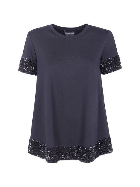 Emporio Armani Sweaters BLACK
