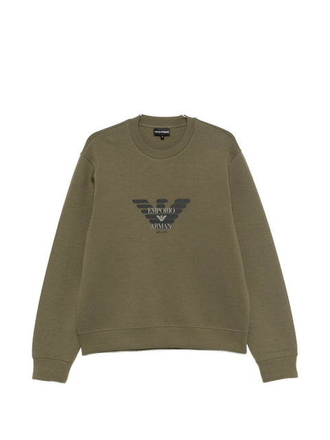 Emporio Armani Sweaters GREEN