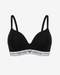Emporio Armani Women's Cotton Padded Triangle Bra