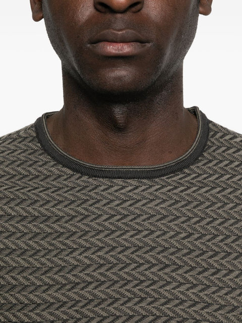 Emporio Armani Wool crewneck sweater