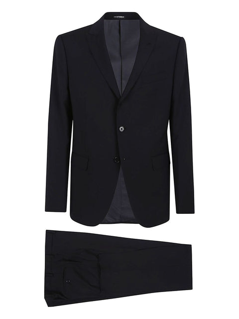 Emporio Armani Wool single-breasted suit
