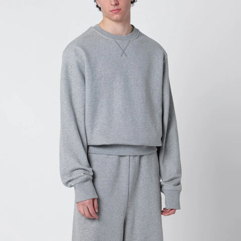 Entire Studios Grey cotton crewneck sweatshirt