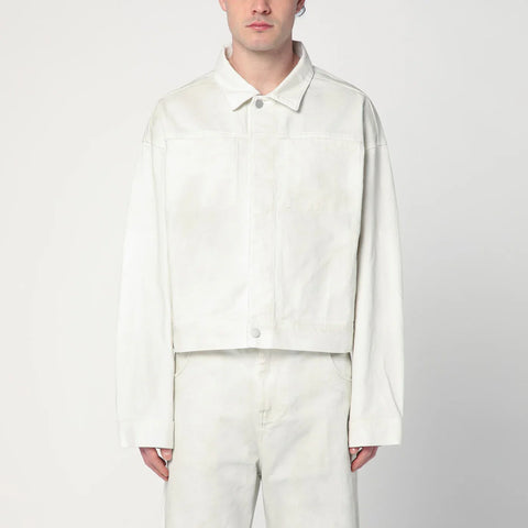 Entire Studios Ivory denim jacket