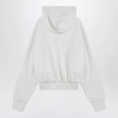 Entire Studios Ivory hoodie in cotton