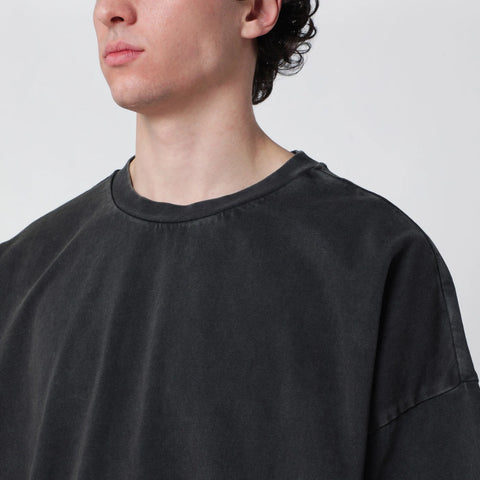 Entire Studios Washed black boxy T-shirt