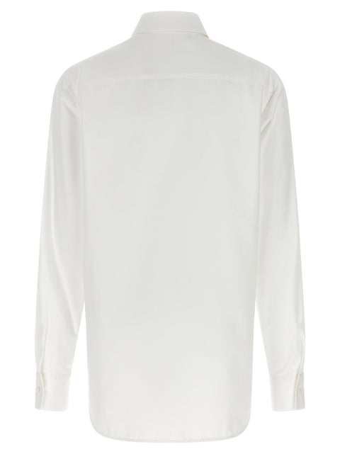Ermanno Scervino Embroidery Cotton Shirt