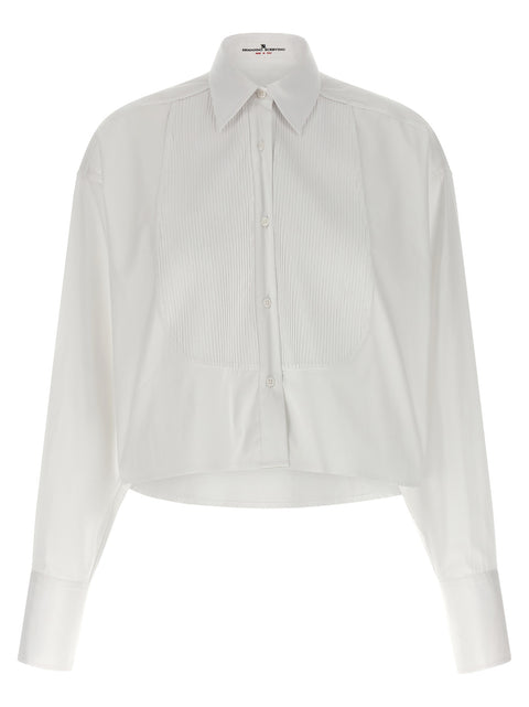 Ermanno Scervino Plastron Shirt
