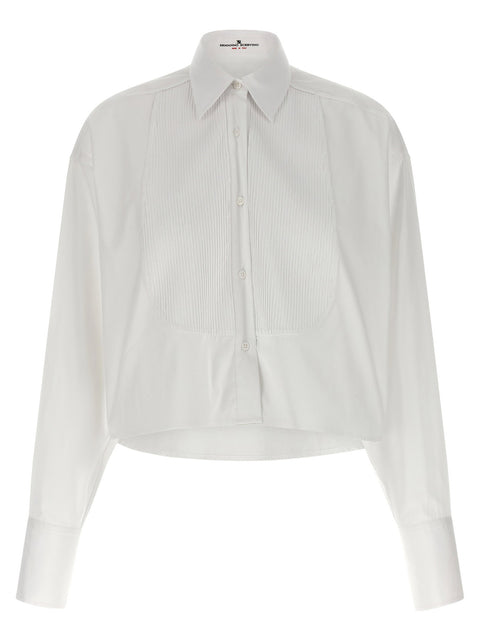 Ermanno Scervino Plastron Shirt