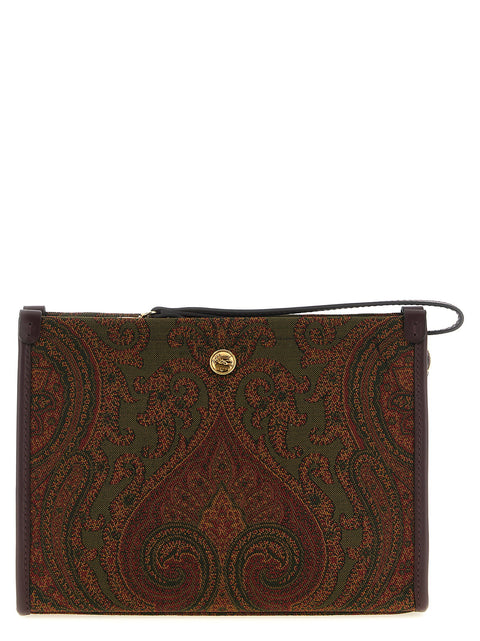 Etro Medium Jacquard Pouch
