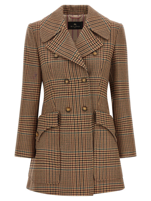 Etro Prince Of Wales Coat