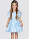 Eyelet Flutter Sleeve Dress