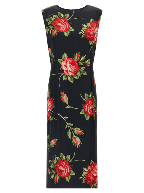 Dolce & Gabbana Bouquet Rose Dress