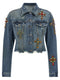 Dolce & Gabbana Cross Denim Jacket