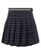Thom Browne Rwb Pleated Tweed Skirt