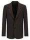 Fendi Crepe Wool Blazer