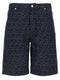 Fendi Bermuda Jeans Jacquard Ff