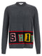 Comme Des Garcons Shirt Intarsia Sweater