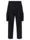 Comme Des Garcons Shirt Pinstriped Cargo Pants