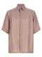 Fendi Net Print Silk Shirt