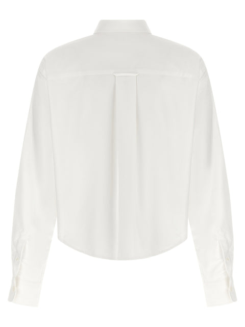Ami Paris Ami De Coeur Cropped Shirt