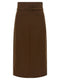 Ami Paris Sheath Skirt