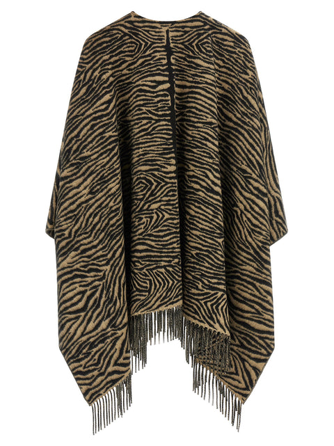 Fendi Tiger Poncho
