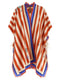Fendi Pequin Print Poncho