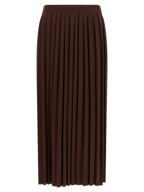 Fabiana Filippi Knitted Pleated Skirt