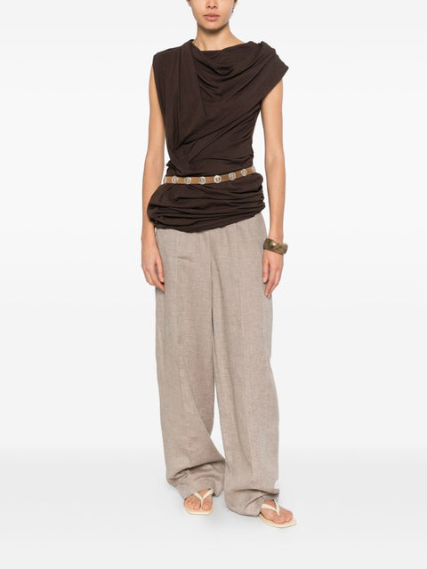 Fabiana Filippi Linen trousers