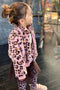 Faux Fur Leopard Print Bomber Jacket-Jacket-Hannah Banana-12M-Pink Multi-Urbanheer