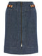 Fendi Chambray Denim Skirt